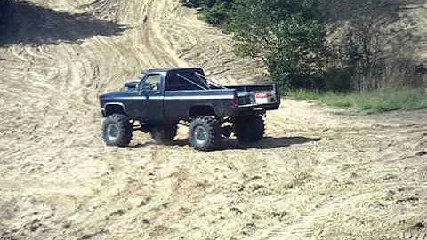 540 big block chevy hill climb