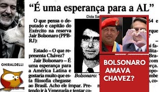 Adivinhe quem quase transforma o Brasil numa Venezuela: Bolsonaro elogia  Hugo Chávez em entrevista de 1999