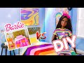 VERSUS: DIY Rainbow Bedroom VS Barbie Bedroom Play Set