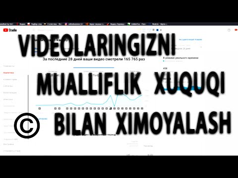 Video: Mualliflik Huquqini Qanday Yozish Kerak