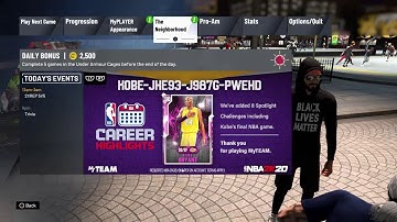 NBA 2K20: Rec, Park, etc. Song Request On!!!! !sr to submit a song #ForNate Giveaway @1k