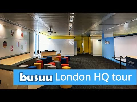 busuu - London HQ office tour - busuu - London HQ office tour