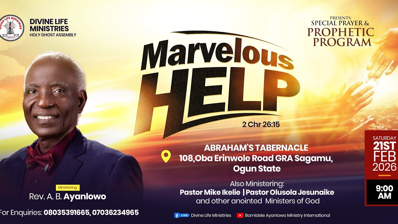 MARVELOUS HELP || 21-02-2026