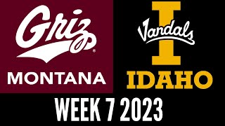 A Season Changing Win!!! #16 Montana AT #3 Idaho Game Day Experience