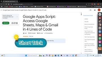 Google Apps Script: Access Google Sheets, Maps & Gmail in 4 Lines of Code Lab Solution | Arcade 2025