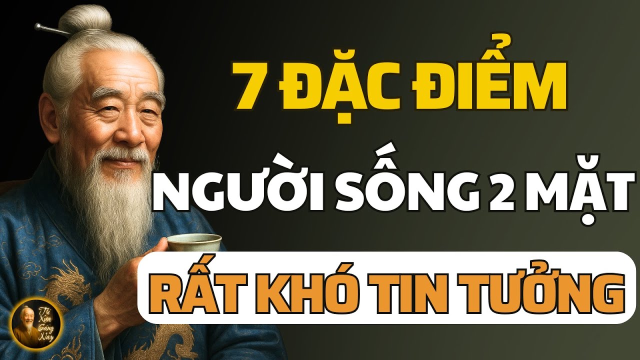 Cổ Nhân Dạy: Sở Hữu 7 Đặc Điểm Này, Hầu Hết Là Người Sống Hai Mặt, Rất Khó Để Tin Tưởng