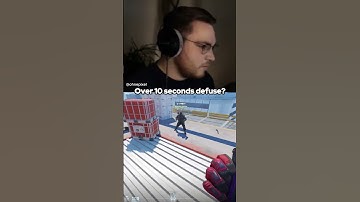OVER 10 SECONDS DEFUSE? 💀 #ohnepixel #cs2 #cs2memes #counterstrike