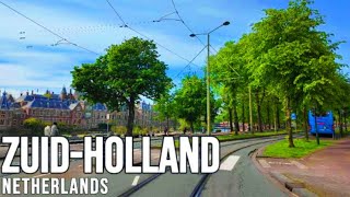 [4K HDR] Scenic Driving Tour of South Holland: Discover the Beauty of the Netherlands.