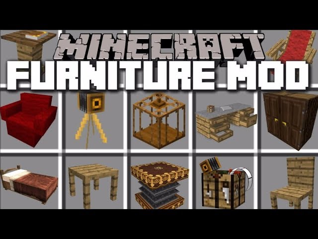 Busk hykleri Morgenøvelser MrCrayfish's Furniture Mod 1.12.2 | Minecraft - YouTube