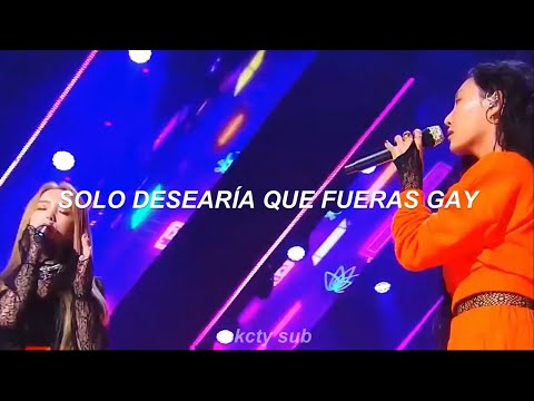 wish you were gay live//hwasa & kei//sub español