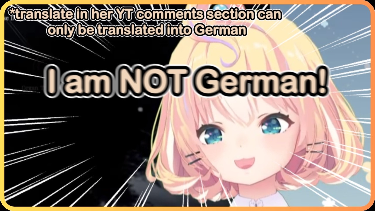 Maybe you're actually German, Millie😂😭