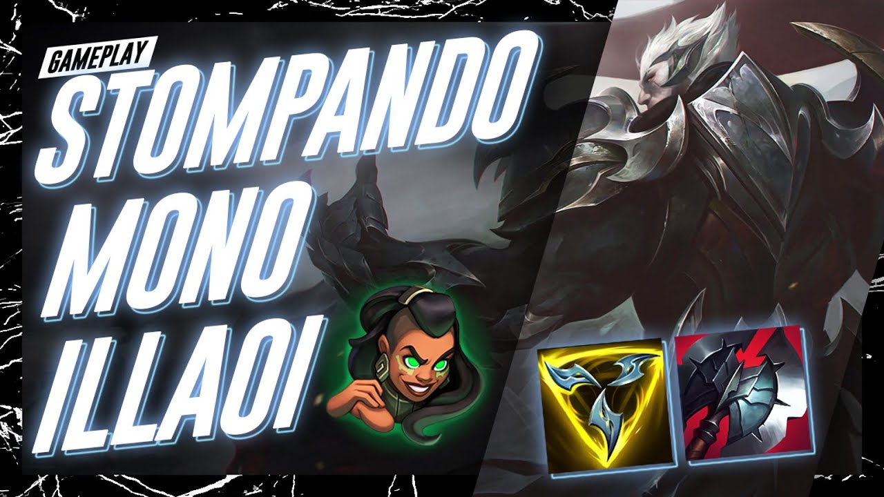 COMO JOGAR CONTRA ILLAOI, GAMEPLAY EXPLICATIVA, NASUS VS ILLAOI, League of  Legends