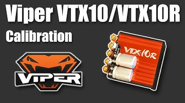 Viper R/C VTX10R/VTX10 Radio Calibration