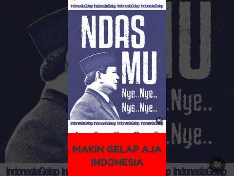 Indonesia Gelap, Bagaimana menurut kalian keadaan Indonesia saat ini? #shorts #prabowo