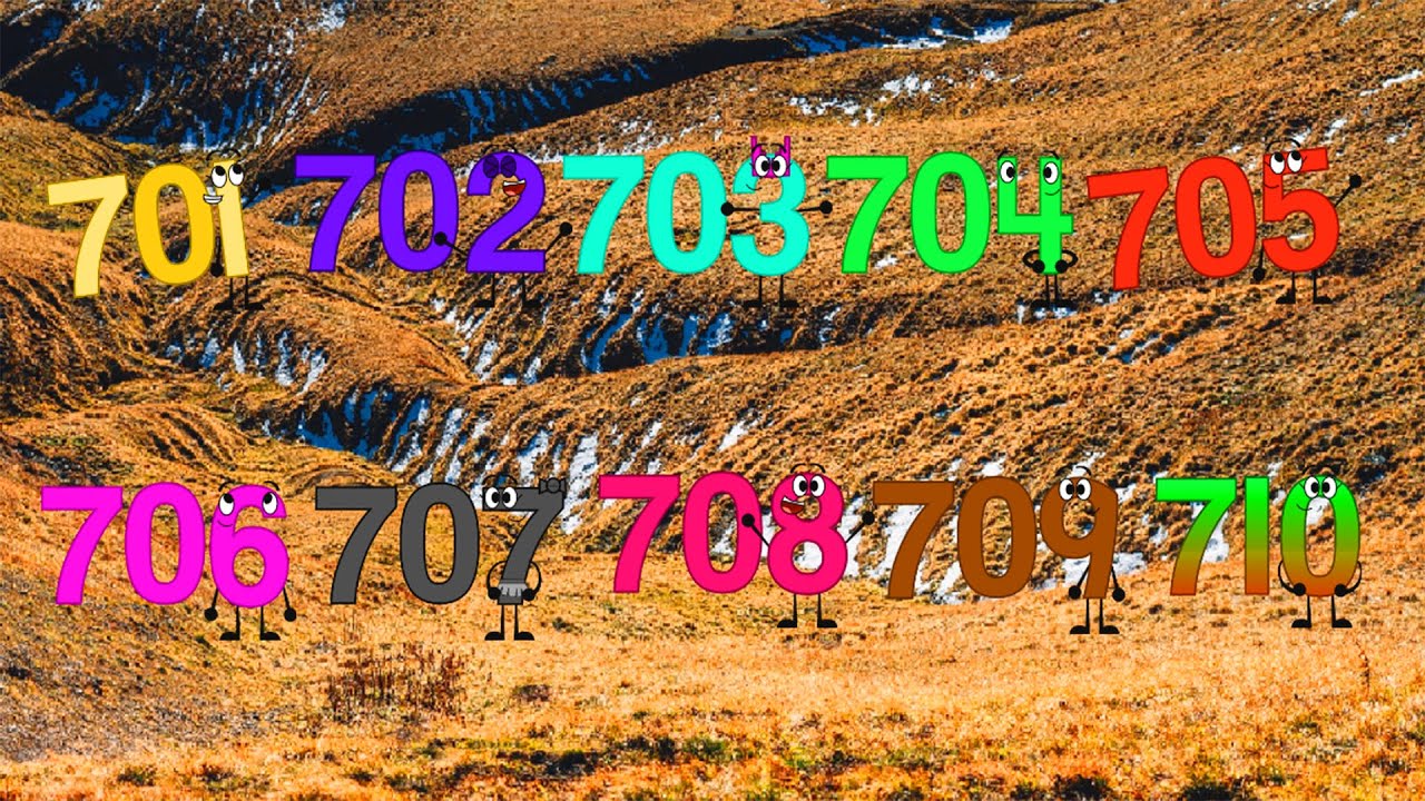 Jumpstart Number Band 701 to 710 YouTube