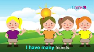 I have many friends