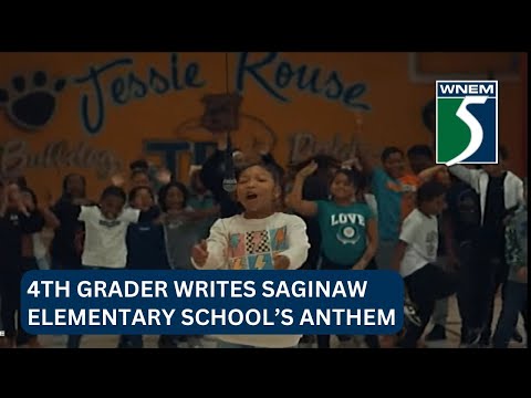 4th grader writes Saginaw elementary school’s theme song