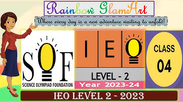 IEO Level 2 - 2023 | Class 4 | SOF IEO | Previous Year #ieo #level2 #sofolympiad #englisholympiad