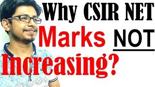 Why your CSIR NET score is not increasing ?