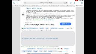 Cloud Midi Player - This Is Home 10 Years Later