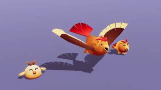 www.Meshtint.com | Chick Fledgling Bird Evolution Pack Cute series screenshot 5
