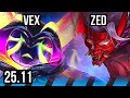 VEX vs ZED (MID) | KR Master | 25.11