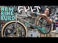 MAX VU BUILDS NEW TOO SHORT Cult BMX BIKE