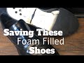 Ferragamo Loafer Restoration | Foam Filled Shoes Are Transformed