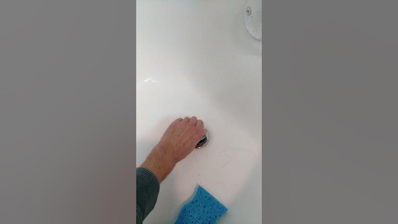 How to remove a lift and turn drain stopper in bathtub YouTube