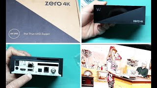 Unboxing Vu  zero 4K DVB-S2X