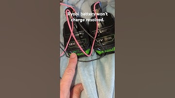 Ryobi 18 volt lithium ion battery won