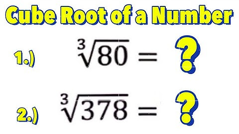 How to Determine the Cube Root of a Number Using Prime Factorization