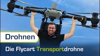 Riesige 90 kg DJI Drohne vorgestellt! | Flycart 30 Drohne