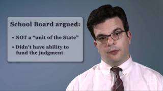 School Boards Not Protected By Sovereign Immunity