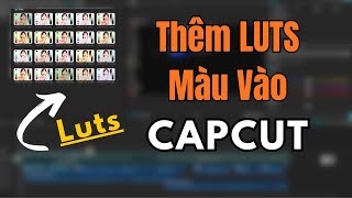 Thêm LUT Màu Vào CAPCUT - FREE 30 LUTS CINEMATIC
