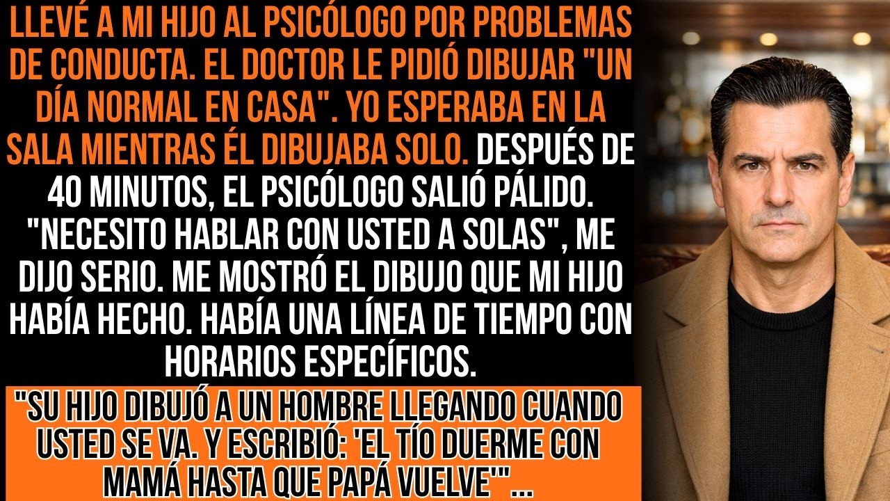 En La Consulta Del Psicólogo Mi Hijo Dibujó Rutina. El Doctor Me Llamó: 
