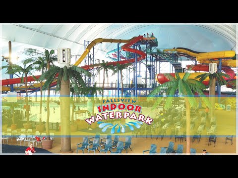 Fallsview Indoor Waterpark, Niagara Falls, Canada I Tour &amp; Review