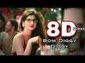 8D Bom Diggy Diggy || Dolby 8D sound || AR 3D production //love song