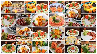 [1 HOUR] Super Salad Decoration Ideas - Creative Food Art Ideas