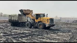 EP2 The best project clearing mud and filling the Rock by big boodozer and dump truck