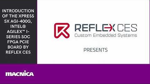 Reflex CES Intel Agilex PCIE Board