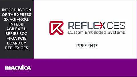 Reflex CES Intel Agilex PCIE Board