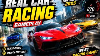 Car Racing Game 2025 | Real Car Driving Simulator Gameplay | Android Car Game HD Graphics screenshot 3