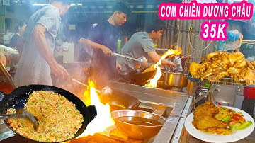 Dĩa Cơm Chiên Dương Châu 35k nức tiếng Chợ Cây Da Sà Sài Gòn xưa