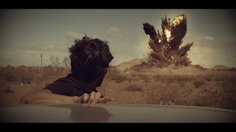 Blender 3d: Live Action Desert Explosion(Promo for the KHAOS explosion add-on)