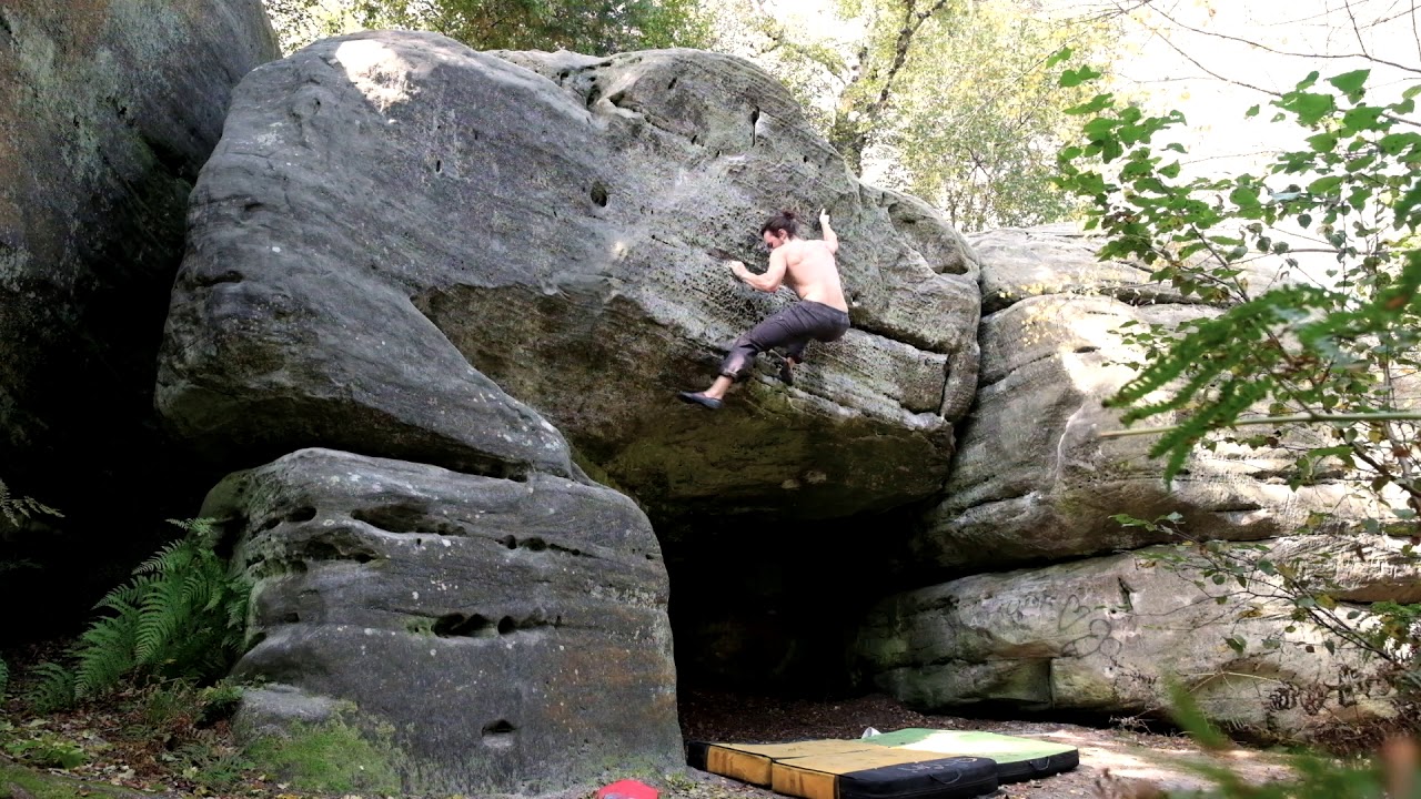 Yankee Affair 7a - Eridge Rocks - YouTube