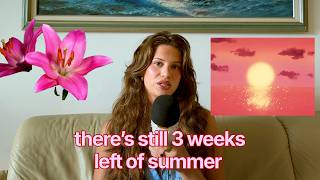Sipping the last drop of summer | sensommer lessons