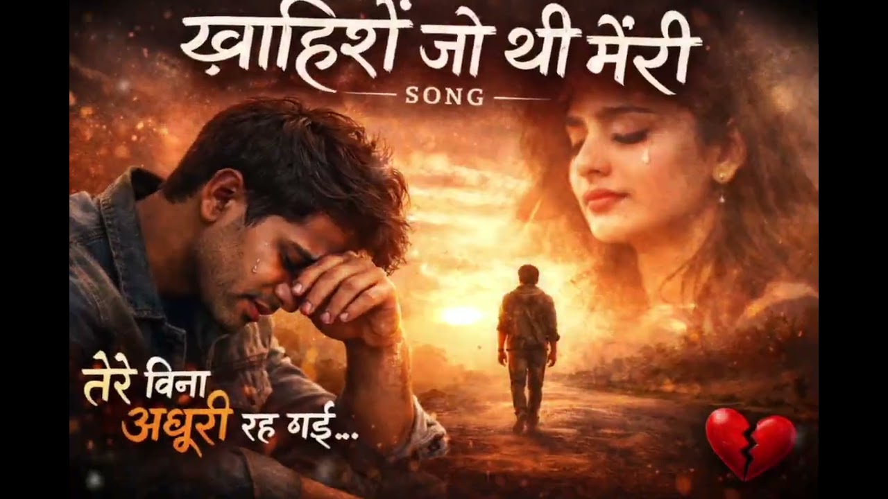 “एक बार सुन लिया तो रो दोगे… 💔| Khwaahishein Jo Thi Meri new song ”#emotionalsong #hearttouchingsong