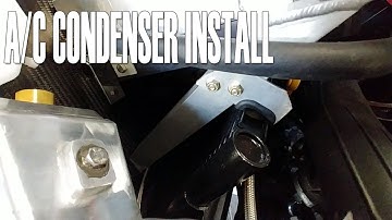 A/C Condenser Install - Building the Raptor Prototype