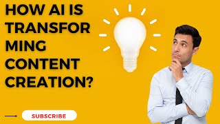 Redefining Creativity: How AI is Transforming Content Creation